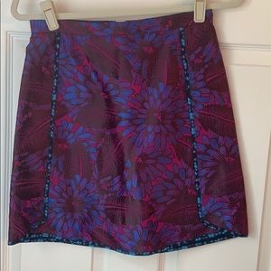 J. Crew Jewel Toned Miniskirt